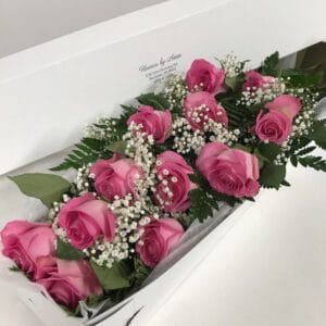 Dozen Roses Boxed