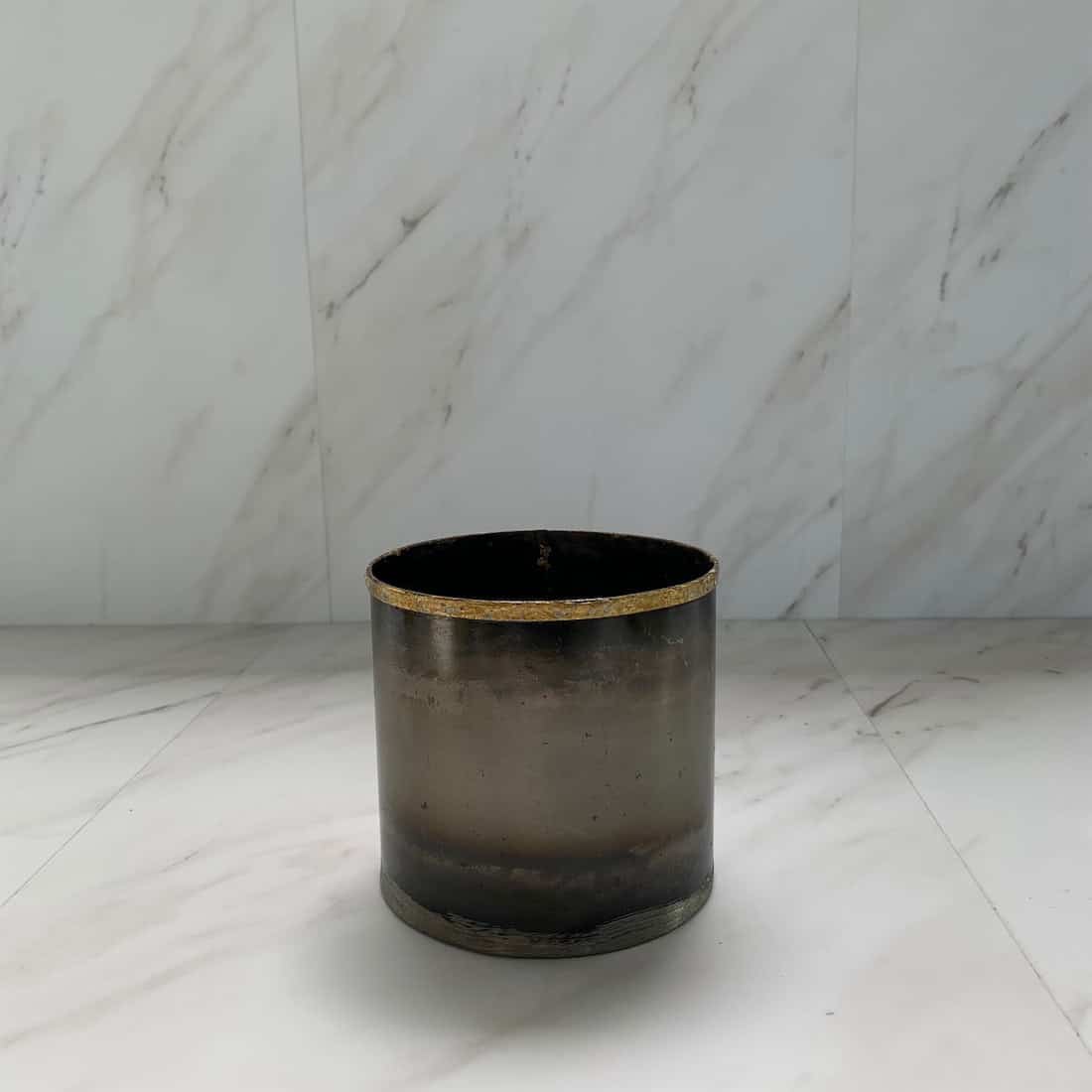 Metal Graphite Container - Fresh Flowers by Anna